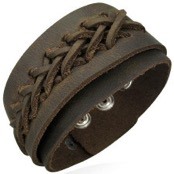 L�derarmband "Brown"