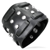 L�derarmband "Black"