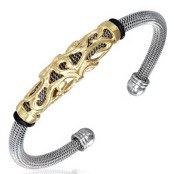 L�ckert herrarmband i Rostfritt st�l (316L)