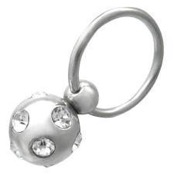 Piercing - Kirurgiskt st�l. (Br�st/Navel)