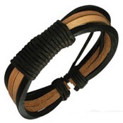 L�derarmband fl�tat.