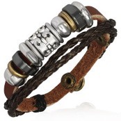 L�derarmband "Steel"
