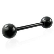 Piercing sort 3 cm.