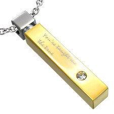 Vackert h�ngsmycke halsband design "Stinger"