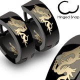 �ronring "Steel" Svartbelagd (1st)