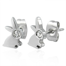 Earing i rostfritt st�l 1st.