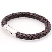 "Srato" Vackra deluxe armband l�der boloflet.
