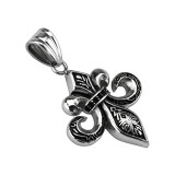 "Fleur De Lis" H�nge i rostfritt st�l.
