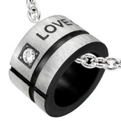 "Love forever" Halssmycke Blackcoat.