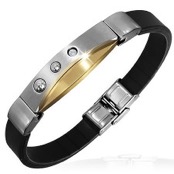 Armband med rostfritt st�l "Chevio"