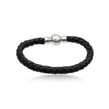 Armband i l�der boloflet.