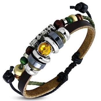 armband läder män mens