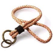 Keyhanger i 8mm läder "80cm" 