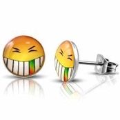 Örhänge "Smiley" 