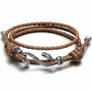 Sparz läderarmband Snake