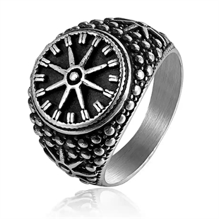 Nordic Biker Ring – 316L Rostfritt Stål
