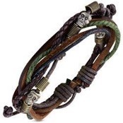 Läderarmband 18-20cm