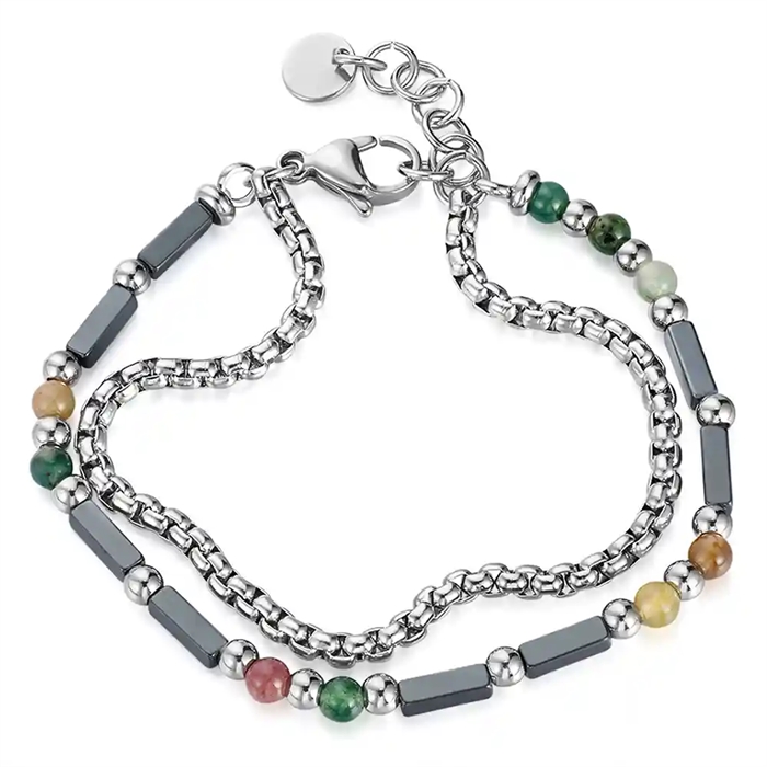 armband för män pärlor