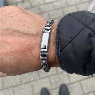 armband för män i stål