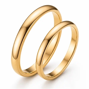 Tungsten förlovningsring "Golden"