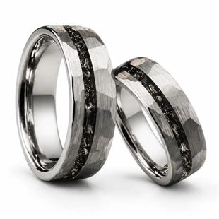 vigselring i tungsten