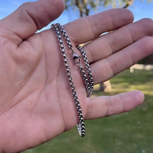 Stålkedja 3,8 mm