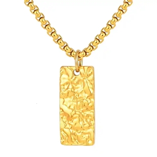 halsband för män guld