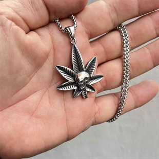 Skalle cannabis - halsband