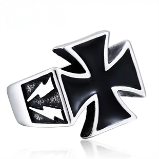 Järnkorset herrring i rostfritt stål