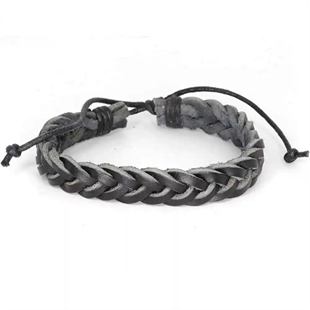 Armbandset – Läderarmband & Pärlarmband i maskulin design