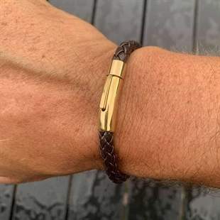 läderarmband för män