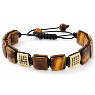 Marvey herrarmband macrame