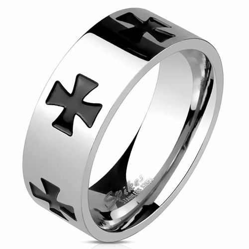 Mens Ring med Celtic Cross design.