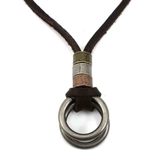 Pledo läderhalsband
