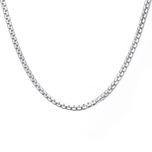 Steel Core Chain – 3mm Herrhalsband i 316L Stål (60 cm)