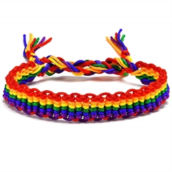 Handgjort Pride-armband