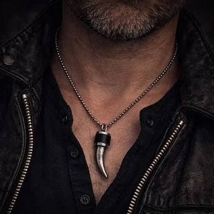 Halsband "Chapo black" 65cm