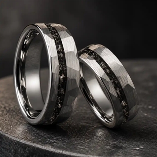 vigselring i tungsten