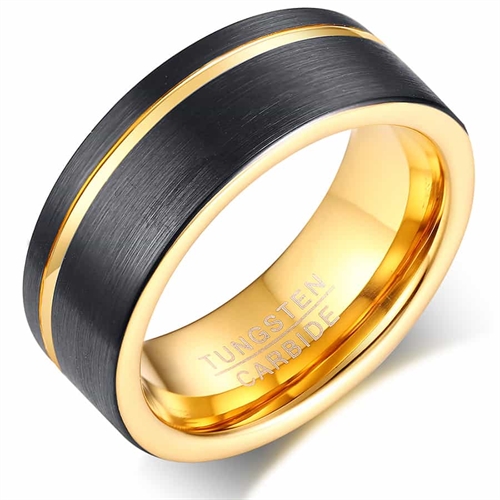 Greek volfram ring (Tungsten)