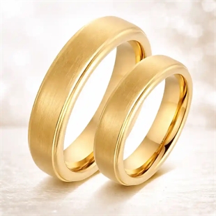 Förlovningsringar i guld